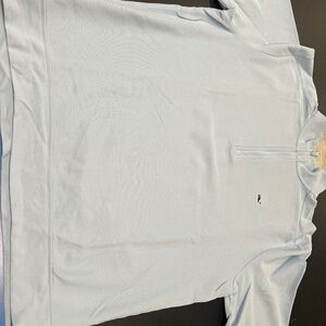 Vineyard Vines 1/4 Zip Sweater - Light Blue